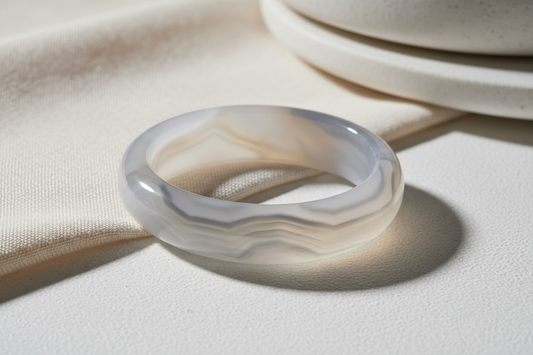 Ethereal Agate Bangle